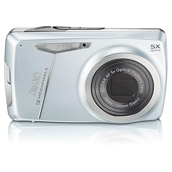 【中古】【未当てはめる】Kodak EasyShare m550 12 MPデジタル写真器with 5 x Wide Angle光学望遠レンズと2.7-inch LCD (青味)
