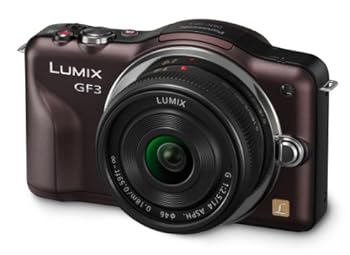 【中古】Panasonic Lumix DMC-GF3CT Kit 12.1 MP Digital Camera with 14粍 Pancake Lens by Panasonic