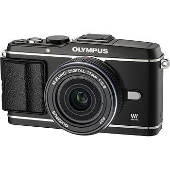【中古】Olympus PEN E-P3 12.3 MP Live MOS Micro Four Thirds Interchangeable Lens Digital Camera with 17粍 Lens - Black by Olympus