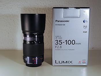 【中古】【未使用】Panasonic h-hs35100e Lumix G X Vario 35 ? 100 mm f2 . 8電源o.i.s. ? インターナショナルバージョン保証( no )｜AJIMURA-SHOP