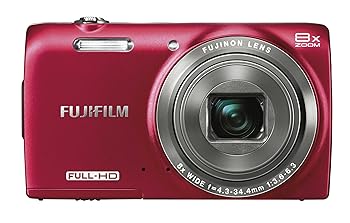 【中古】FUJIFILM デジタル写真機 FinePix JZ700R 光学8倍 赤いこと F FX-JZ700R