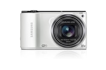 【中古】Samsung wb200 F / wb250 Fデジタル写真機14.2メガ画素3-inch画面無線LAN USB (白いこと)