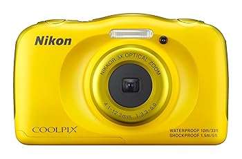 【中古】【未使用】Nikon Coolpix s33防水デジタルカメラ(ピンク) ? インターナショナルバージョン保証( no )