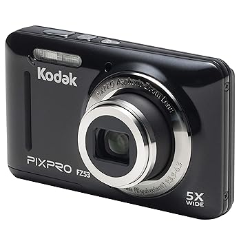 【中古】【未当て嵌める】Kodak PIXPRO Friendly Zoom FZ53 16 MP Digital Camera with 5X Optical Zoom and 2.7 LCD Screen (Black) by Kodak