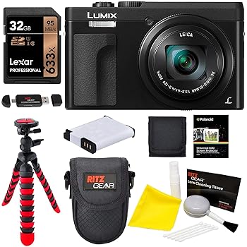【中古】Panasonic DC-ZS70K Lumix 20.3メガ画素、4Kデジタル写真機、膚ざわり相応う3in180度フリップフロントディスプレイ、30x Leica DC Vario-Elm