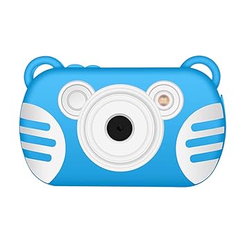 【中古】Winait 盛りだくさん固定ディスク1080p 雨合羽キッズデジタルカメラ 2.7in TFT見せびらかすと8倍デジタルズームボーイブルー
