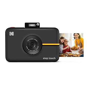【中古】【未当て嵌める】Kodak Step Touch 13MPデジタル写真器\u0026インスタント印刷者 (黒いこと) 3.5 LCDタッチスクリーンディスプレイ、1080p 固定ディスク録画媒体 - 黒いこと その他-家電
