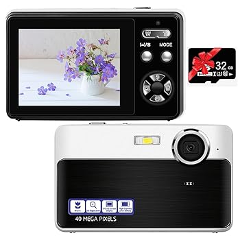 【中古】【未使用】デジタルカメラ 24MP 充電式スリムポイント 撮影カメラ 子供用 アマチュア用｜AJIMURA-SHOP 45,484円