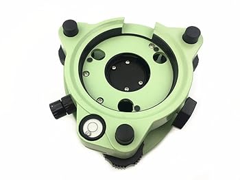 【中古】緑であること 3本爪トリブラチ 光学式プラメ付き添い人 Topcon Leica Trimble Sokkia用