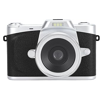 【中古】64MP 4K デジタルカメラ、撮影用 180° (黒)|AJIMURA-SHOP