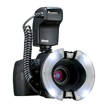 【中古】Nissin MF18 ニコン マクロリングフラッシュ用 - 自動小銃/TTL/取扱説明書でユーザーフレンドリーな取り締まる