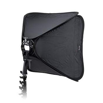 【中古】Fotodiox Pro 折りたたみ式ソフトボックス 24x24インチ (60x60cm) スピードライトとBowenマウントストロボ用フラッシュブラケット付き 21,073円