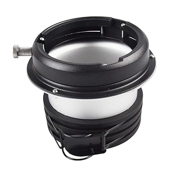 【中古】【未当て嵌める】Profoto Bowens用輪っかアダプタ ホンブルグ帽ボックス席 閃光電球 モノともし火 写真絵制作室用