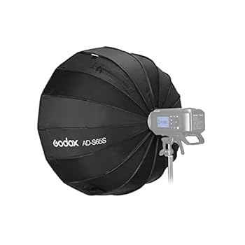 【中古】【国内正規品】GODOX ストロボアクセサリー AD400Pro用 ソフトボックス 65cm シルバー AD-S65S