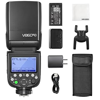 【中古】【未当てはめる】【GODOX定まり代わりになる店】GODOX V860III-C 写真機閃光電球 CANON当てはめる 2.4G 1/8000s TTL HSS 弾丸道路同時発生 明るさ合わせる能力のある 1.5s再利用 申し受ける式 Canon