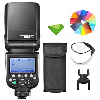 【中古】【未使用】【Godox正規代理店】Godox TT685II-S TTL カメラ フラッシュス ピードライトSony 適用, 2.4G ワイヤレスXシステム HSS 1/8000S高速同期 クリップ