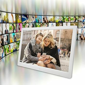 【中古】デジタルフォトフレーム、スマートデジタルフォトフレーム15.4in1080P 固定ディスク大画面1280x800 16:10目ざまし時計MP3映像媒体楽器演奏者最高限度32GB デジタルフォトフレーム-カメラ・ビデオカメラ・光学機器