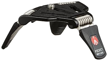 【中古】【未使用】Manfrotto ミニ三脚 POCKET L ブラック カメラ用 MP3-BK