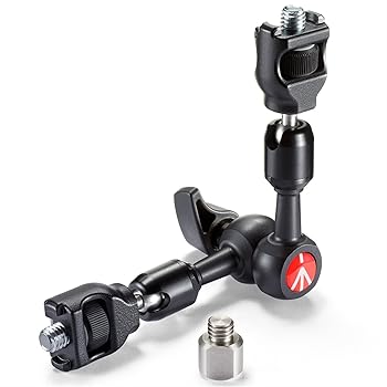 【中古】【未使用】マンフロット(Manfrotto) フリクションアーム カメラアクセサリー アーム長さ15cm 両サイド3/8ネジ回転防止タイプ マンフロット190 055三脚に最｜AJIMURA-SHOP