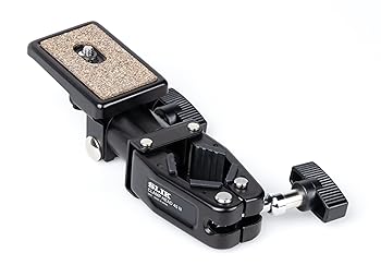【中古】SLIK 三脚アクセサリ クランプヘッド45 N パイプ径35-45mm 耐荷重3kg 209738