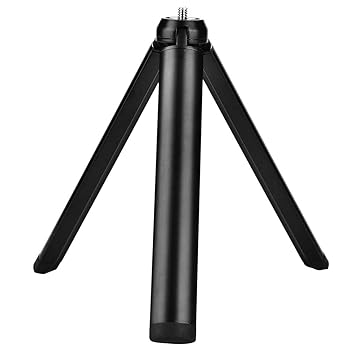 【中古】ミニ三脚 VBESTLIFE 卓上三脚 軽量 調節可能 ボールヘッド 折り畳み 超耐久性 Osmo Zhiyun/Feiyu カメラ スマホ適用