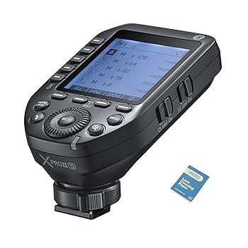 【中古】Godox XProII-S TTL ワイヤレス フラッシュトリガー 高速同期 1/8000s Xシステム 2.4G送信器 超大LCDスクリーン Sony ソニー 一眼レフカメラに対