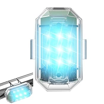 【中古】オートバイのストロボ ライト LED | 31 の照明モード 衝突防止ライト - オートバイ、ドローン、ATV、UTV、自転車などの視認性の高いストロボ ラ