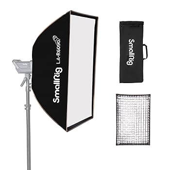 【中古】【未使用】SMALLRIG ソフトボックス 長方形 60 x 90cm ライトボックス ストロボ 反射型 折りたたみ式 ポートレート撮影 Bowen-Sマウントライト用 スタジオ