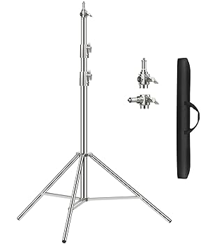 【中古】Sdfghj 9.2フィート/280cm ステンレススチール ライトスタンド スプリングクッション 高耐久 写真撮影用三脚スタンド 1/4インチユニバーサルスク