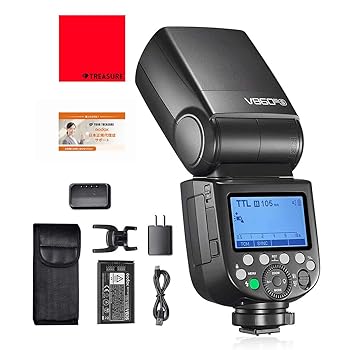 【中古】[国内定まり代わりになる店] Godox Ving V860IIIS Sony ソニー 相応う 76Ws GN60写真機閃光電球 2.4G 1/8000s HSS TTL 日本語書きあらわす書/はりつけ台付/書き割り品 (V8