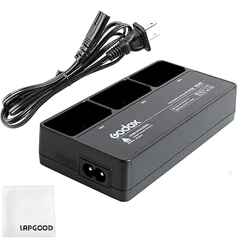 【中古】Godox VC26T トリプル蓄電池申し受ける器一揃いの道具 Godox AD100PRO V860III-C V860III-N V860III-S V1-C V1-N V1-S V1-PROC V1-PRON V1-PROS フラッシ