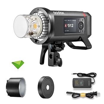 【中古】【未当て嵌める】GODOX AD600ProII AD600 Pro II 600Ws 2.4G TTL 閃光電球 素早さ点火装置、GN87 1/8000 HSS、40W バイ色つや モデリング 点火装置、モノ点火装置