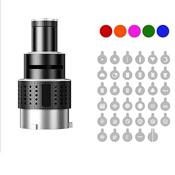 【中古】【未使用】Ofegtom （オウバンゲ） 写真フラッシュ スヌート 円錐レンズ ビデオ モデリング シェイプ フォト スタジオ ライト キット 光学スポットライト