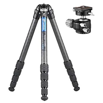 【中古】Leofoto レオ写真絵 LS-285C+LH-36R 炭素5段三脚架+不穏当雲台