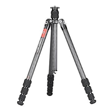【中古】【未当て嵌める】SWFOTO T2540CT 写真機 三脚架 炭素 周遊 4段 アルカスイス 軽さ雨合羽耐荷重13kg