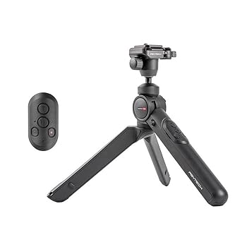 【中古】【未使用】PGYTECH MANTISPOD 2.0 リモコンセット （クラシック ブラック）多機能ミニ三脚 P-CG-085 Bluetoothリモコン付き 雲台付き 壁面吊り下げ三脚 カ