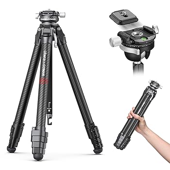 【中古】【未当て嵌める】Ulanzi ZERO Y 写真機三脚 炭素三脚 軽さ 携帯型 ５座標軸伸縮 親しさどんぶり鉢雲台 クイックシュー 360度見晴らし映画化能力のある 耐荷重10kg 一眼レ