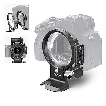 【中古】【未使用】ULANZI F38カメラレンズ用三脚座 カメラレンズ用 F38/F22/F50クイックリリース カメラレンズ三脚マウント 回転式水平・垂直 カメラ用ケージ アル