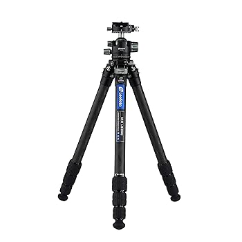 【中古】【未当てはめる】Leofoto(レオ写真絵) LQ-284C+LH-36PCL ハイエンド炭素三脚＋不穏当雲台書き割り アルカスイス取り替えっこ 定まり代わりになる店品