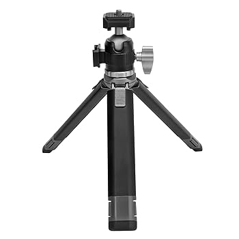 【中古】写真機三脚360度回転させる取りひろげる照明ランプ写真機電話を掛ける用軽銀アロイ上半身,思わしいで兼ね合いした最高限度掛け目8KG その他-家電
