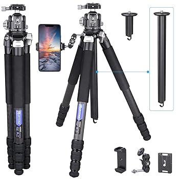 【中古】ARTCISE コンパクトカーボン三脚+44mm低重心ボール雲台キット 32mm管経 カーボン ファイバートラベル カメラ 三脚 最大高さ177cm アルカスイス規|AJIMURA-SHOP
