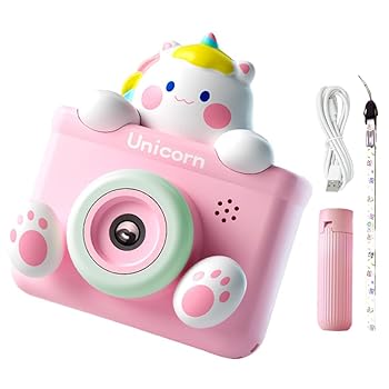 【中古】【未使用】【2024年モデル 三脚付きで自撮り棒にもなる】nikome キッズトイカメラ おもちゃ カメラ キッズカメラ トイカメラ 男の子 女の子 子供用 小学生