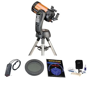 【中古】【未当て嵌める】Celestron NexStar 6 SE シュミットカセグレイン 電子計算機望遠鏡 暗視閃光電球点火装置 スカイマップブック 1.25in お月さま水漉し