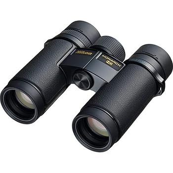 【中古】【未当て嵌める】Nikon Monarch 水銀 広広とした可視性小型望遠鏡、黒いこと (16575)