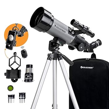 【中古】Celestron - 70mm トラベルスコープ DX - ポータブル屈折望遠鏡 - フルコーティングガラス光学 - 初心者に最適な望遠鏡 - 天文学ソフトウェアパ 33,365円