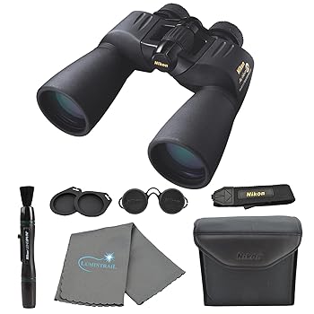 【中古】【未当て嵌める】Nikon Action Extreme16x50 ATB小型望遠鏡 (7247) 全地勢雨合羽小型望遠鏡仕掛ける 黒いこと Nikon水晶体書き込み、持ちはこび入れもの、水晶体差し交わす付き添い人 - ハイパワ
