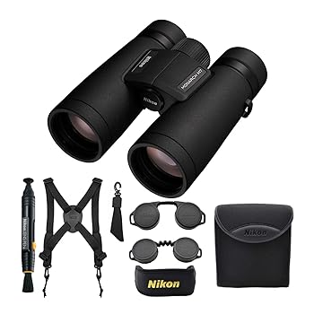 【中古】【未当てはめる】Nikon Monarch M7 10x42 小型望遠鏡書き割り 馬具とニコンレンズペン付き添い人 (3点)