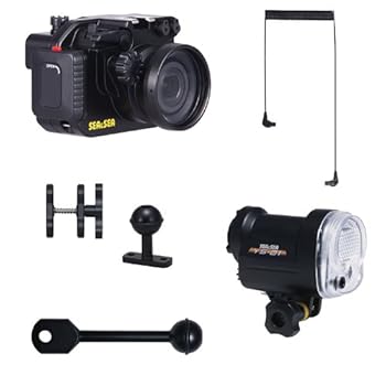 【中古】【未当てはめる】Sea \u0026 Sea MDX-RX100II 水中ハウジング \u0026 YS-01ストロボベーシックアームパッケージ