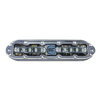 【中古】【未使用】SHADOW-CASTER GREAT WHITE 10 LED UNDERWATER LIGHT W/6.1m