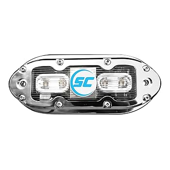 【中古】【未当てはめる】SHADOW-CASTER BIMINI BLUE 4 LED UNDERWATER LIGHT W/6.1m